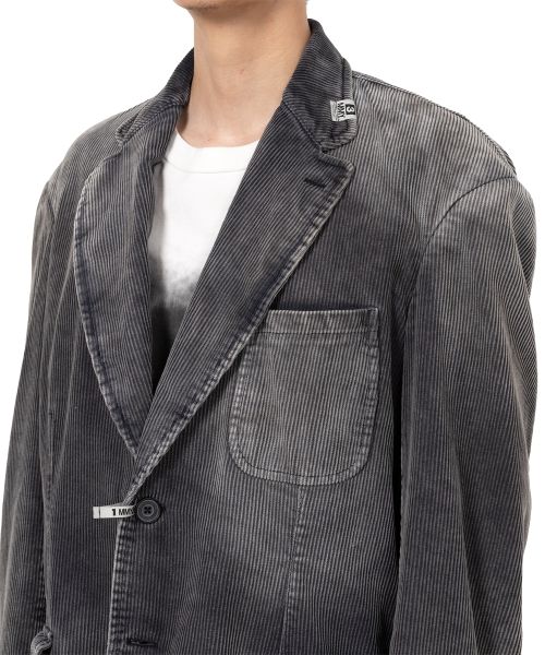 Distressed Corduroy Jacket