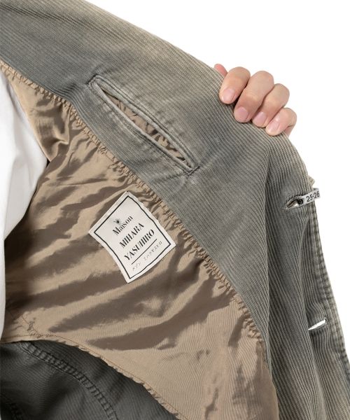 Distressed Corduroy Jacket