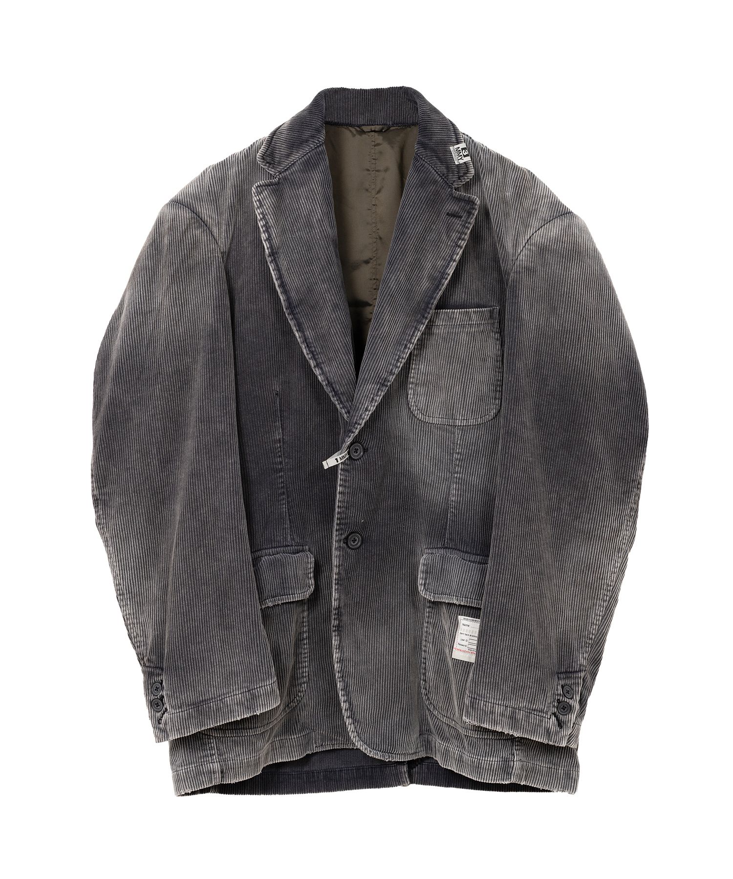 Distressed Corduroy Jacket