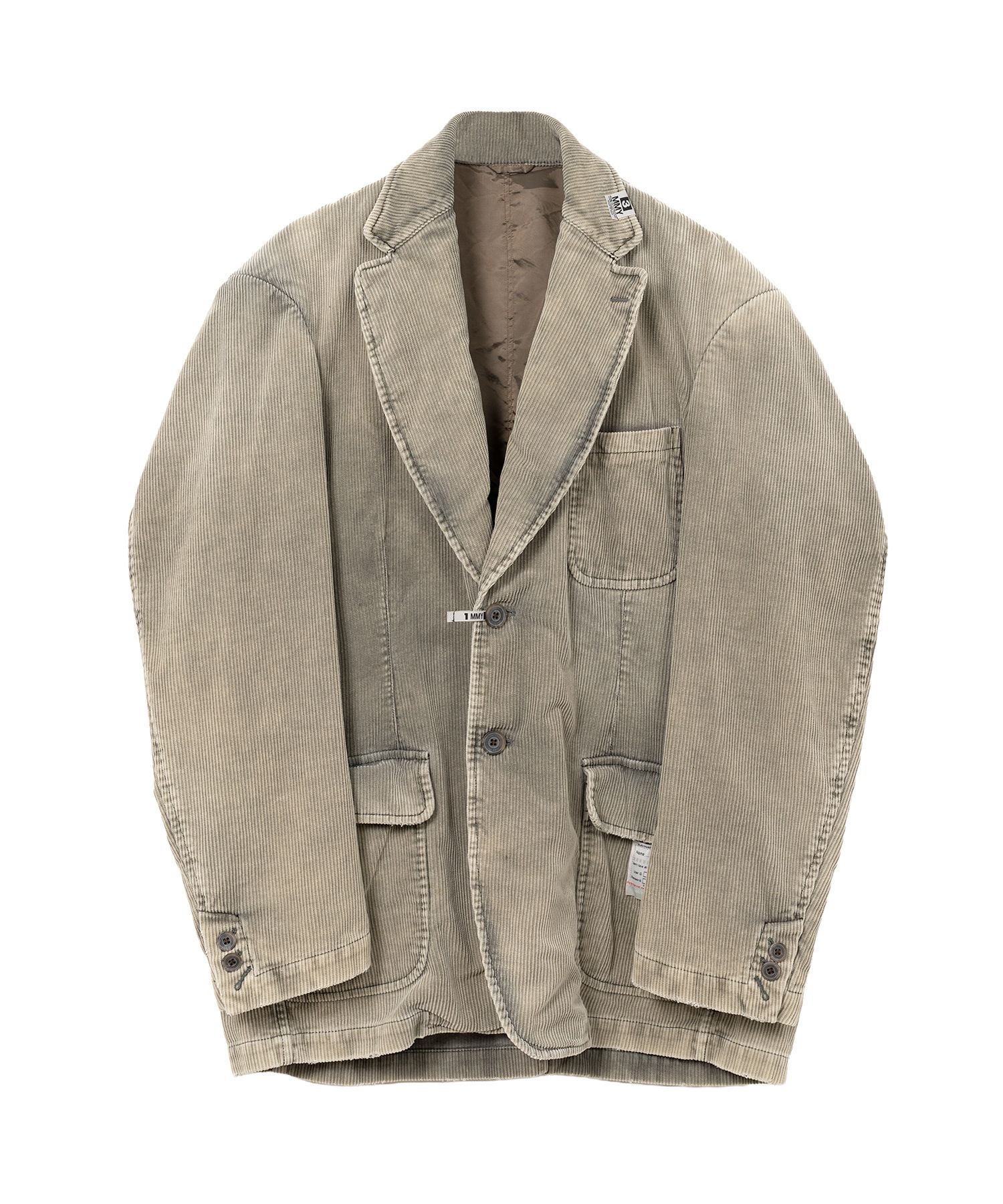 Distressed Corduroy Jacket