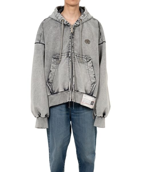 Amateur Sewn Like Zip-up Hoodie