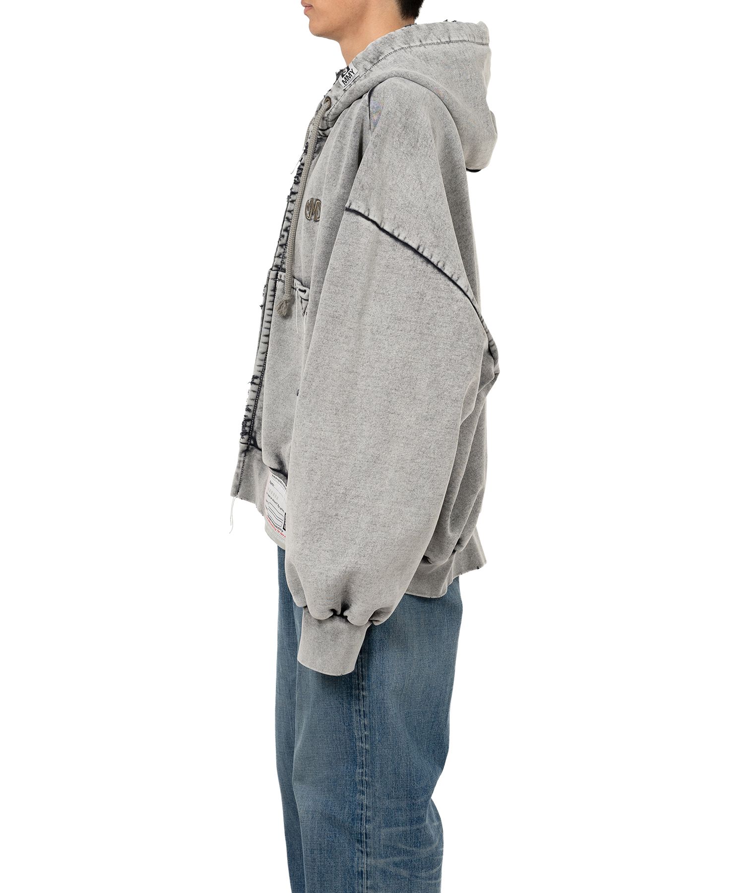 Amateur Sewn Like Zip-up Hoodie