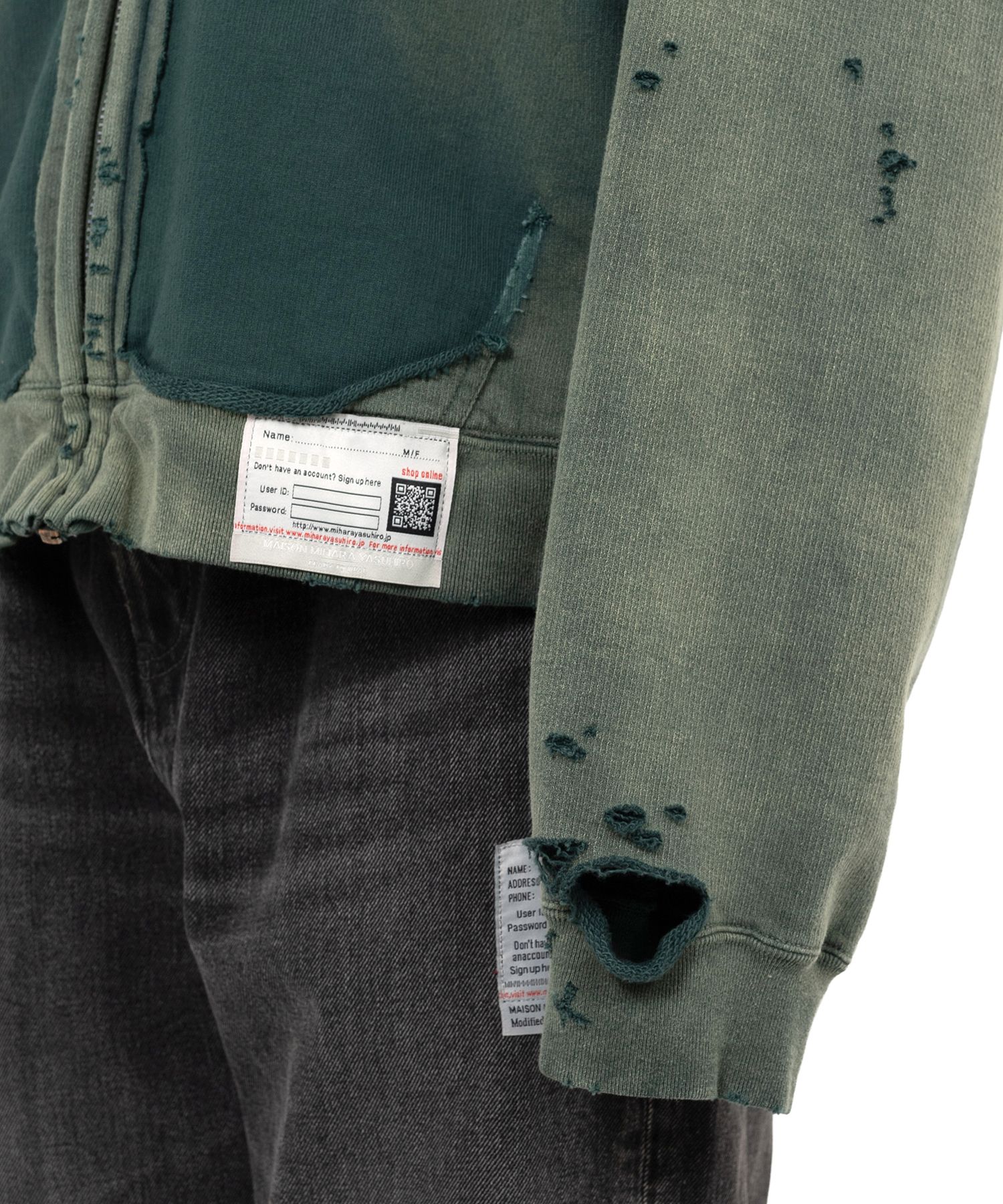 Sun Faded Like Zip-up Hoodie