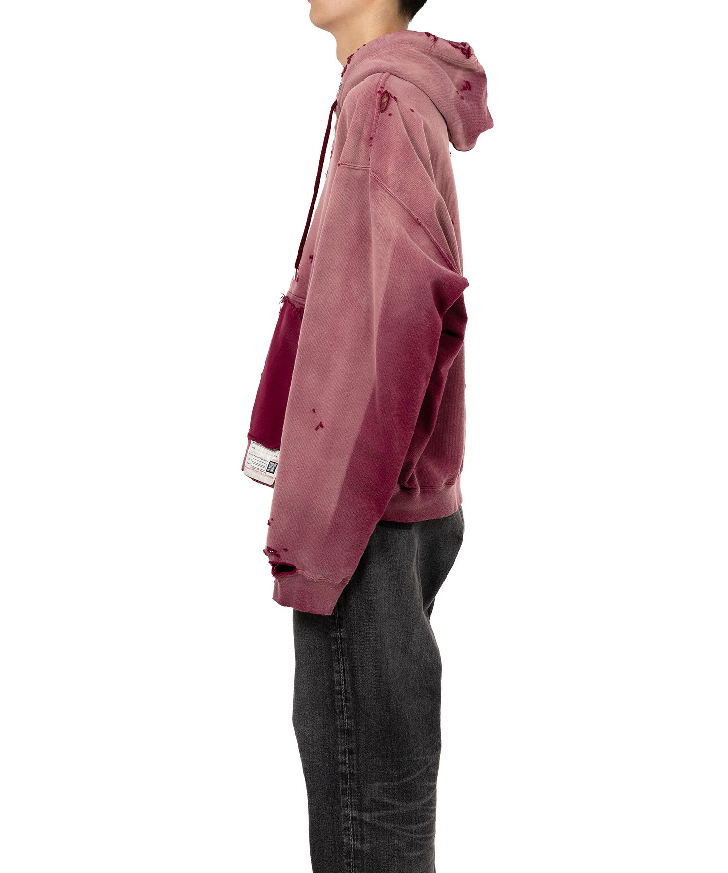 MAISON MIHARA YASUHIRO Hoodie レイヤードシャツ Maison MIHARA YASUHIRO レイヤードフーディーストリート