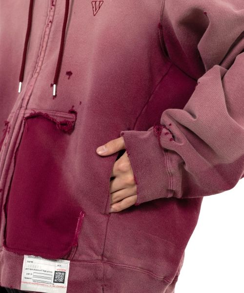 Sun Faded Like Zip-up Hoodie