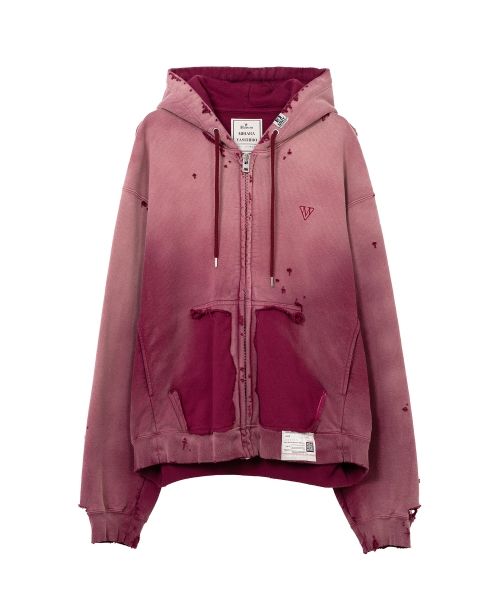 Sun Faded Like Zip-up Hoodie