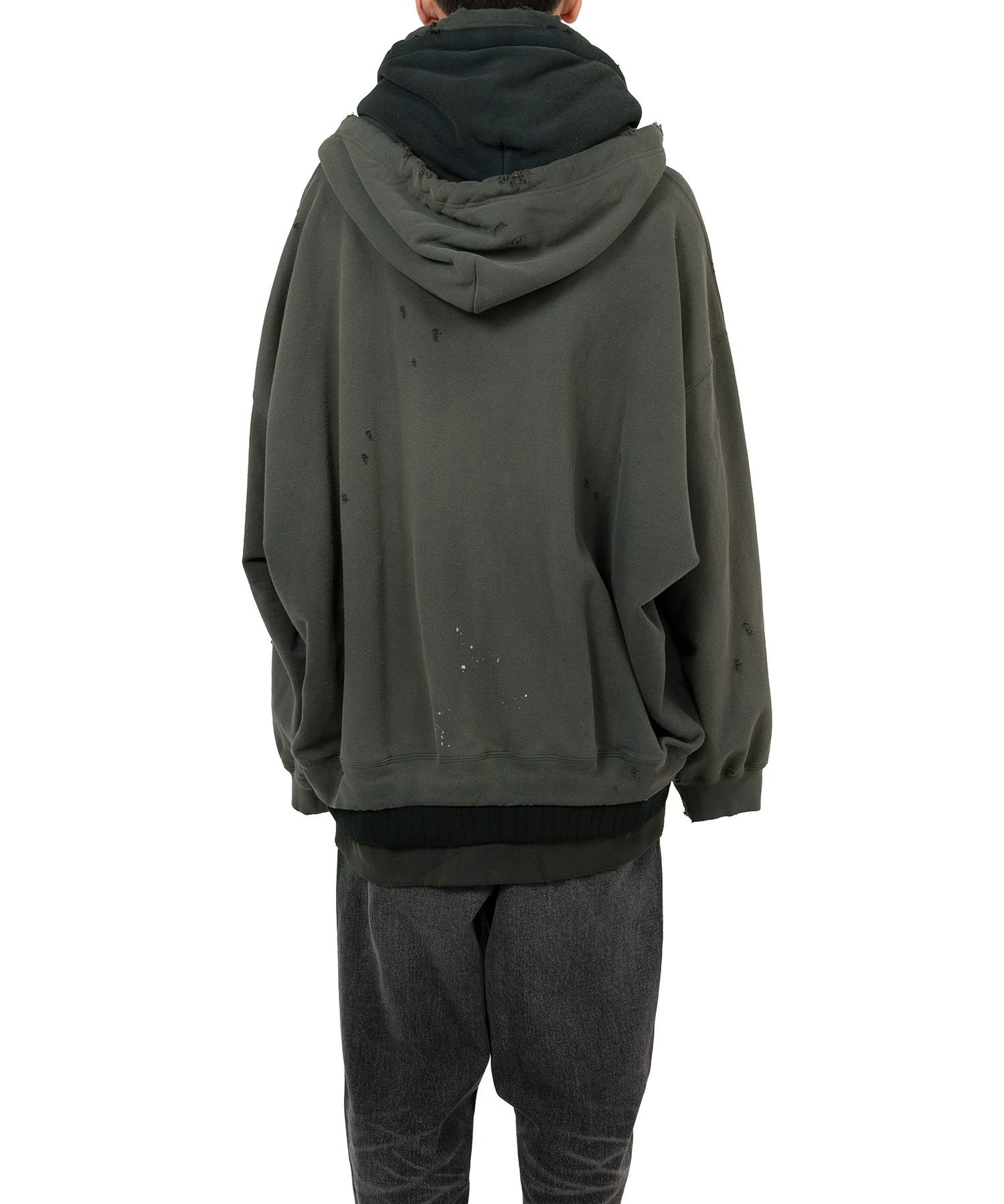 Triple Layered Zip-up Hoodie
