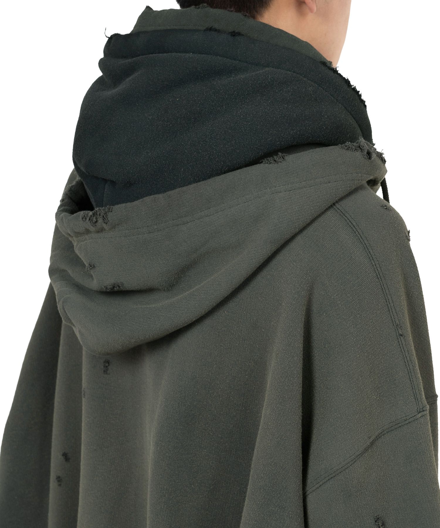 Triple Layered Zip-up Hoodie