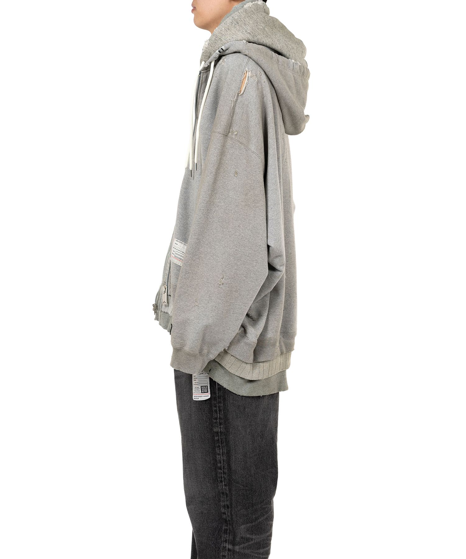 Triple Layered Zip-up Hoodie