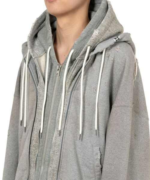 Triple Layered Zip-up Hoodie