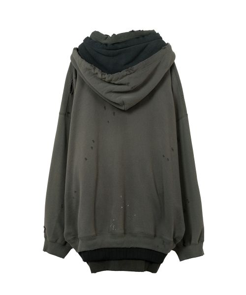 Triple Layered Zip-up Hoodie