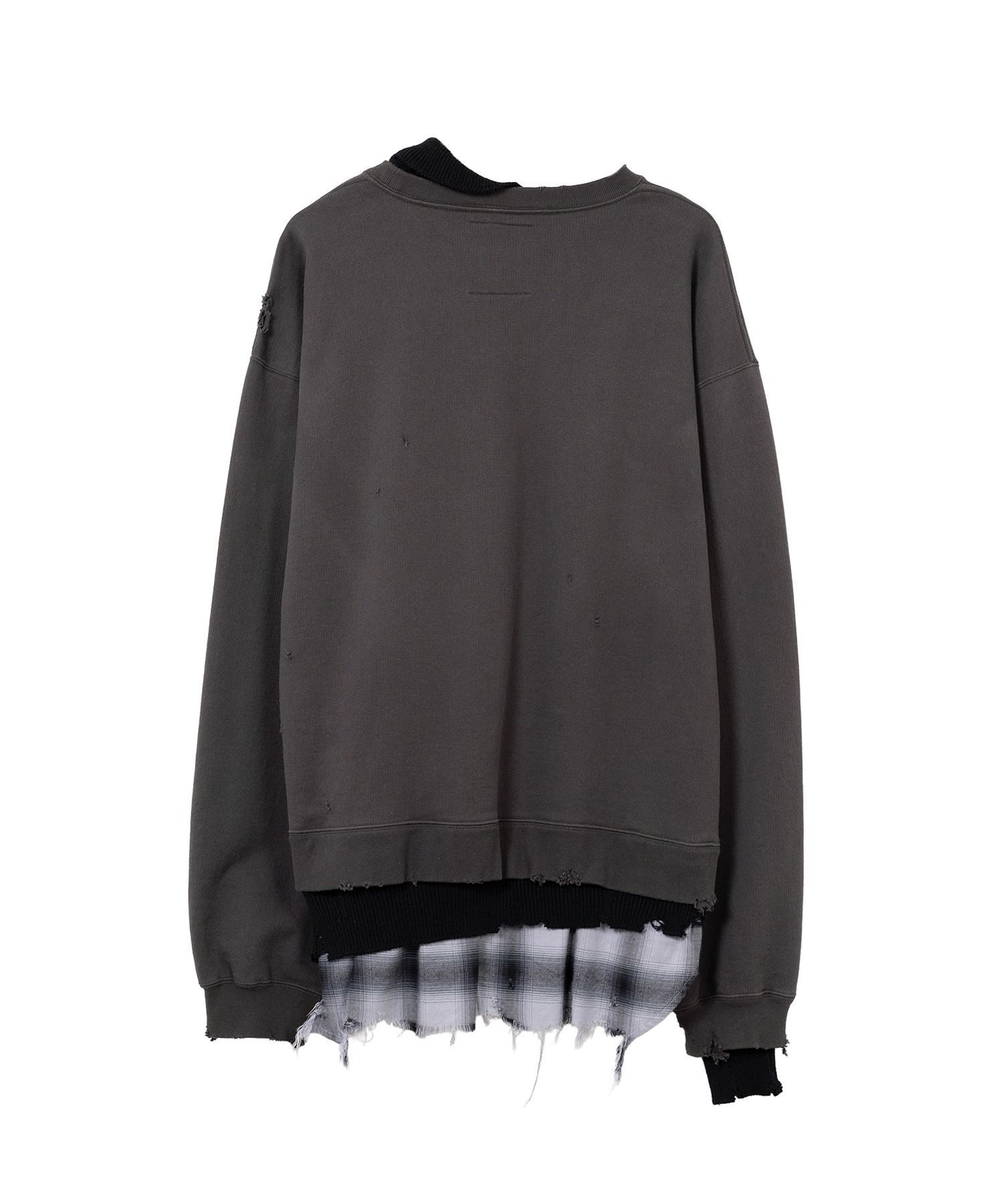 メゾンミハラヤスヒロ トリプルレイヤードスウェット Maison MIHARA YASUHIRO ONLINE STORE（ミハラヤスヒロ