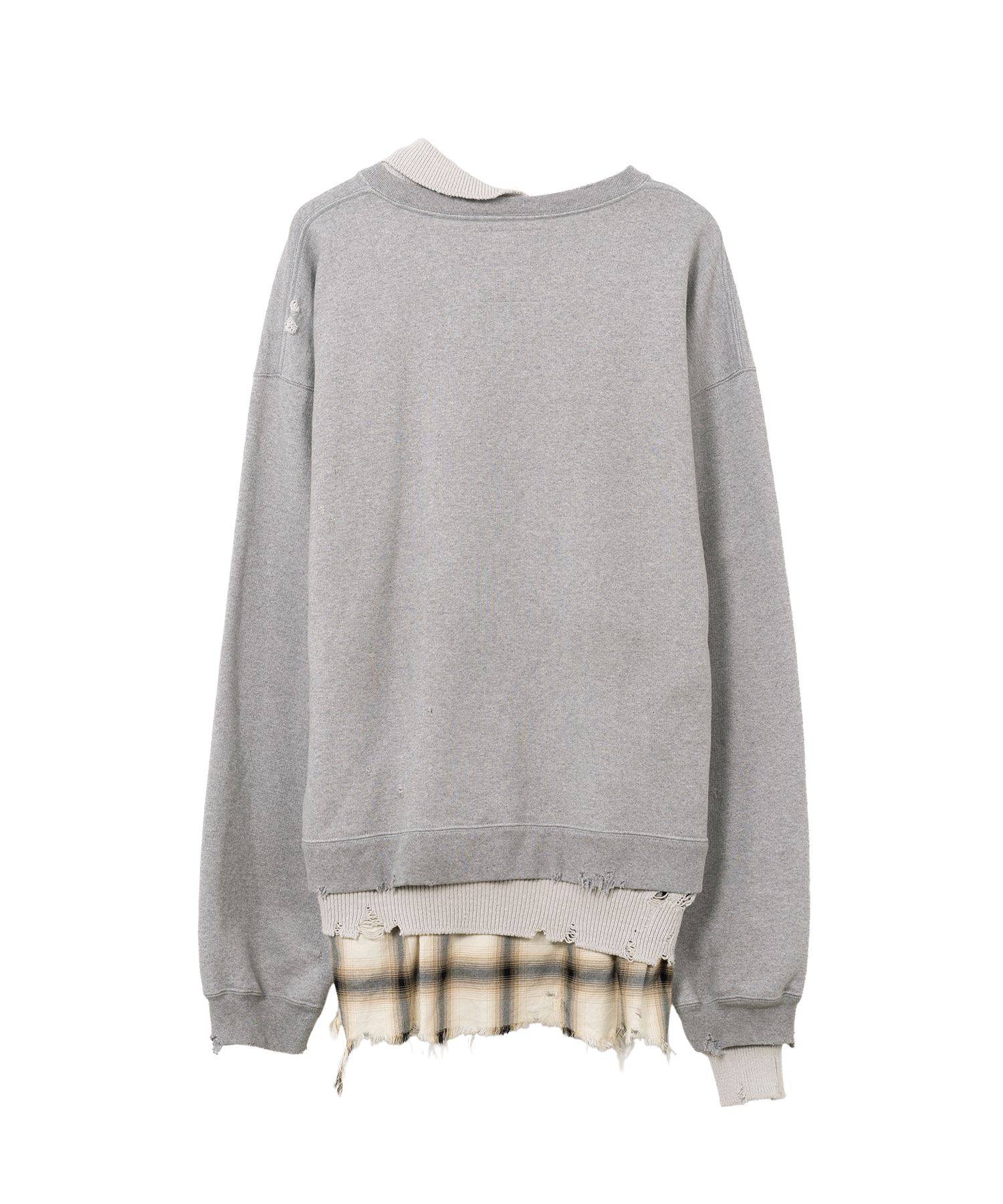 メゾンミハラヤスヒロ トリプルレイヤードスウェット Maison MIHARA YASUHIRO ONLINE STORE（ミハラヤスヒロ