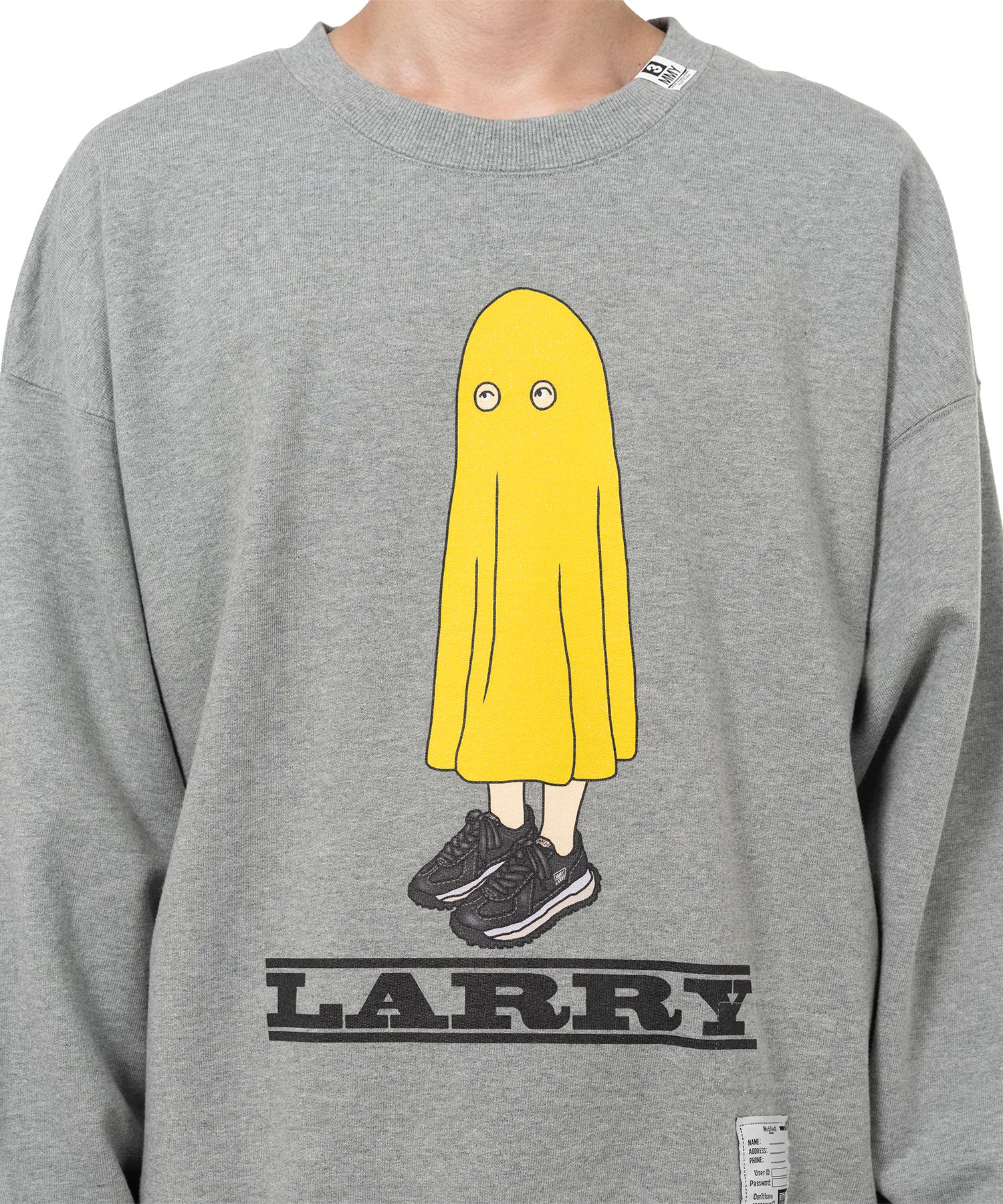LARRY Printed Pullover Sweatshirt
