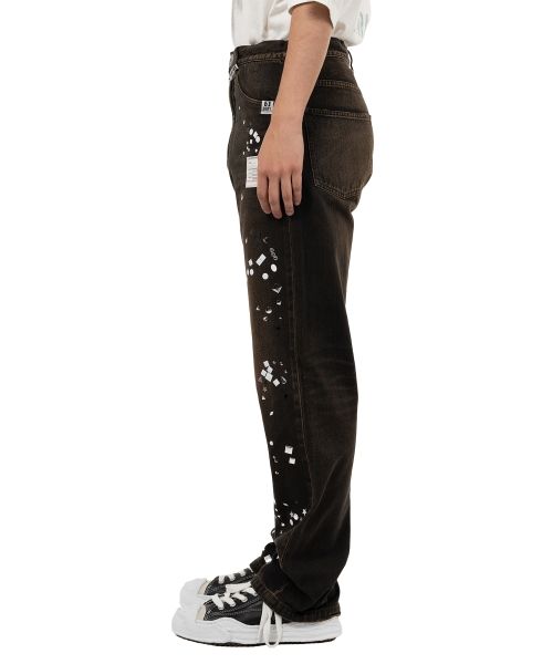 パンツ Maison MIHARA YASUHIRO Embellished Denim Maison MIHARA YASUHIRO ONLINE STORE（メゾンミハラヤスヒロ