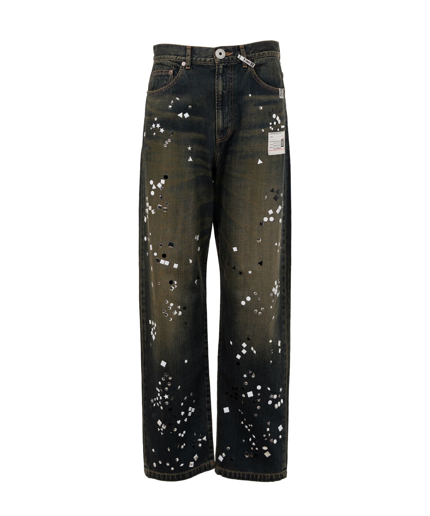 パンツ Maison MIHARA YASUHIRO Embellished Denim Maison MIHARA YASUHIRO|メゾンミハラヤスヒロ Embellished