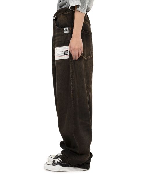 Huge Layered Denim Pants