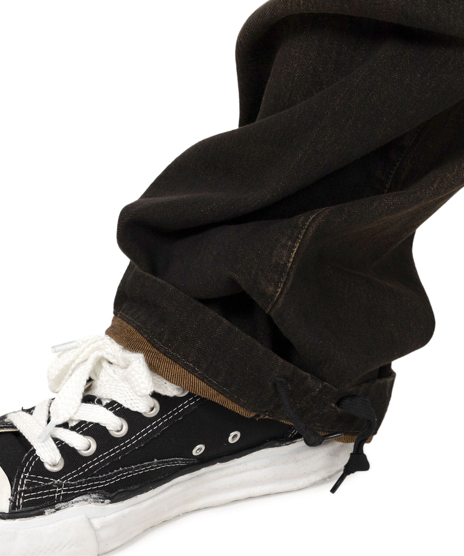 Huge Layered Denim Pants