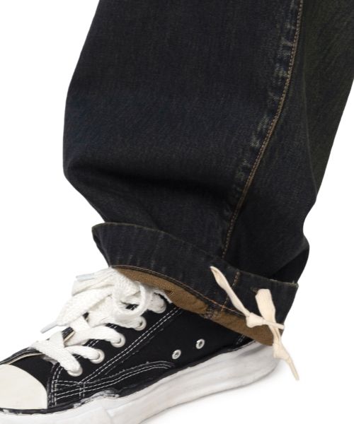 Huge Layered Denim Pants