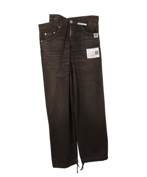 Huge Layered Denim Pants