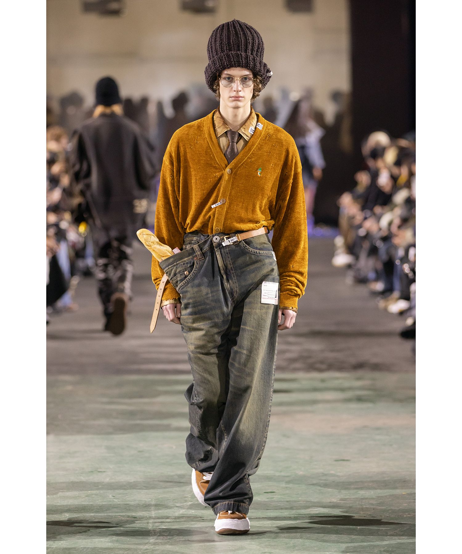 Huge Layered Denim Pants