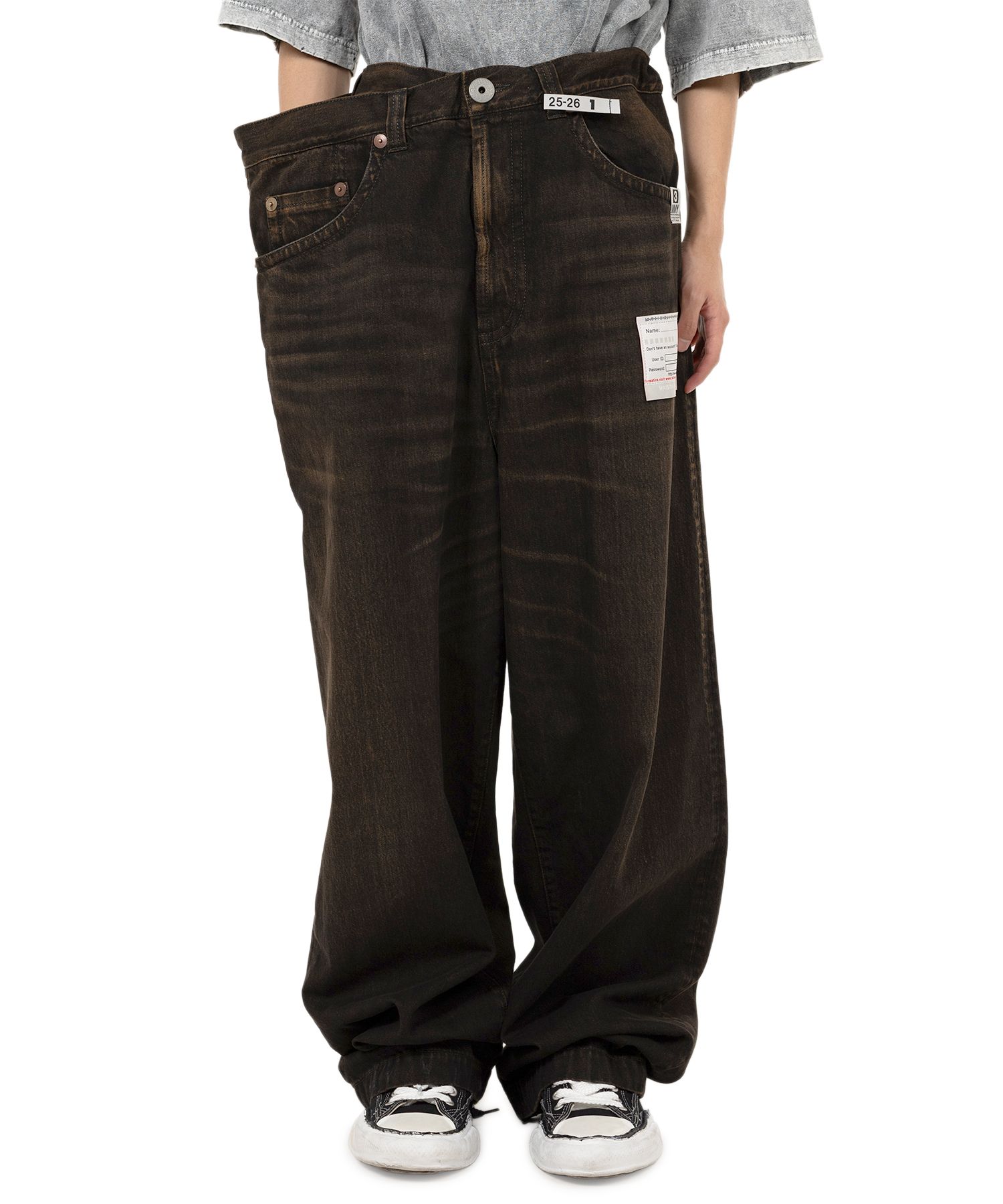 Huge Layered Denim Pants