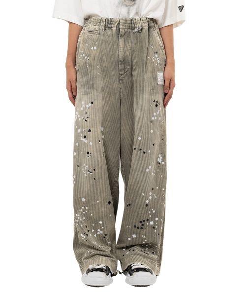 Embellished Corduroy Pants