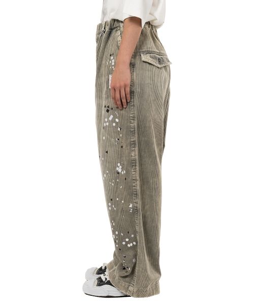 Embellished Corduroy Pants