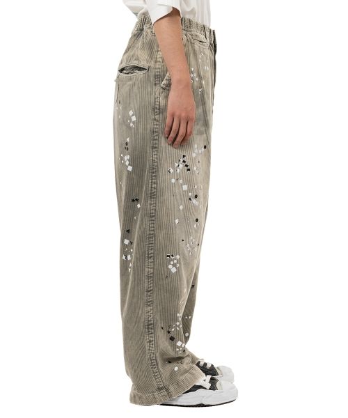 Embellished Corduroy Pants