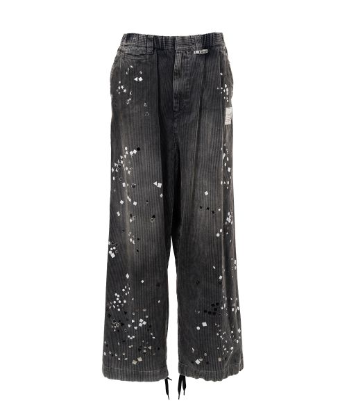Embellished Corduroy Pants