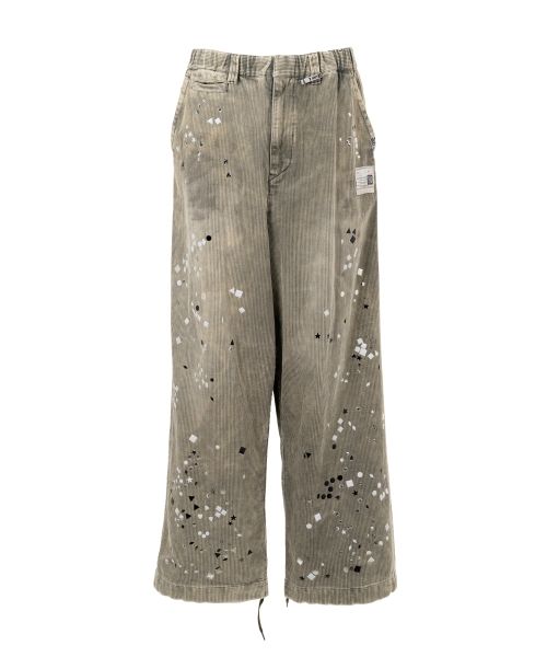 Embellished Corduroy Pants