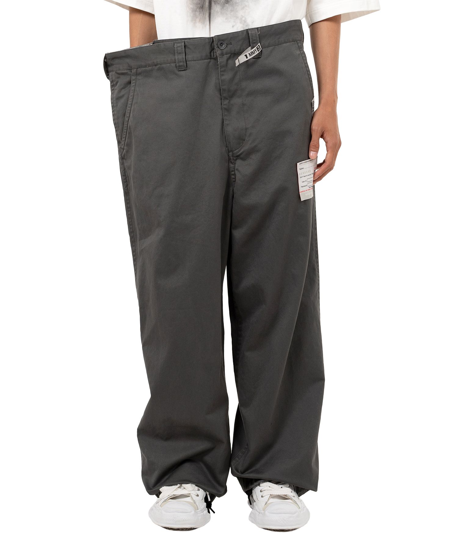 ぷ*ー様 メゾンミハラヤスヒロ LAYERED PANTS/ WHITE Maison MIHARA YASUHIRO ONLINE STORE（メゾンミハラヤスヒロ