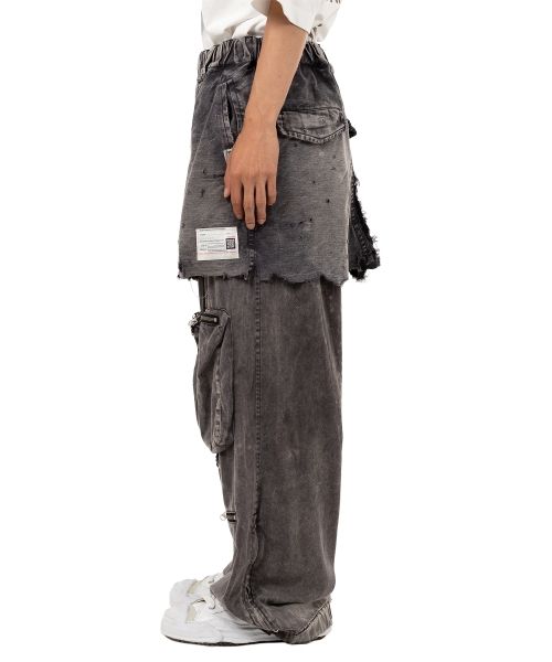 【ヤスハラさん専用】IRENISA VOLUME PANTS サイズ2 タグ付 Maison MIHARAYASUHIRO/メゾン ミハラヤスヒロ/C/R SATIN CARGO