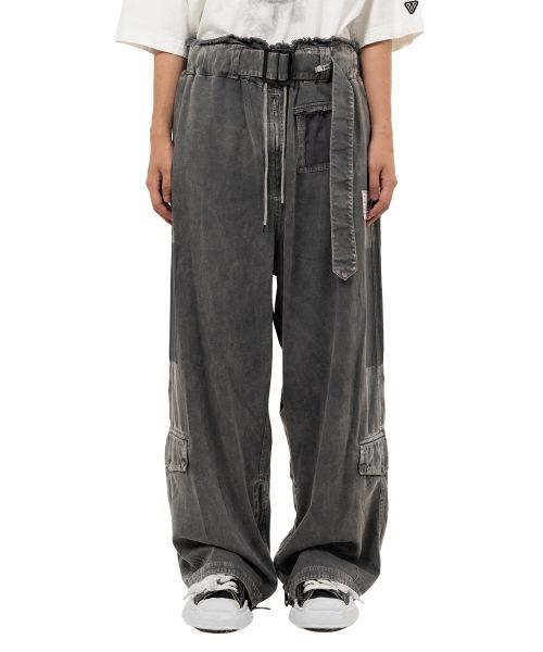 Distressed Flight Pants