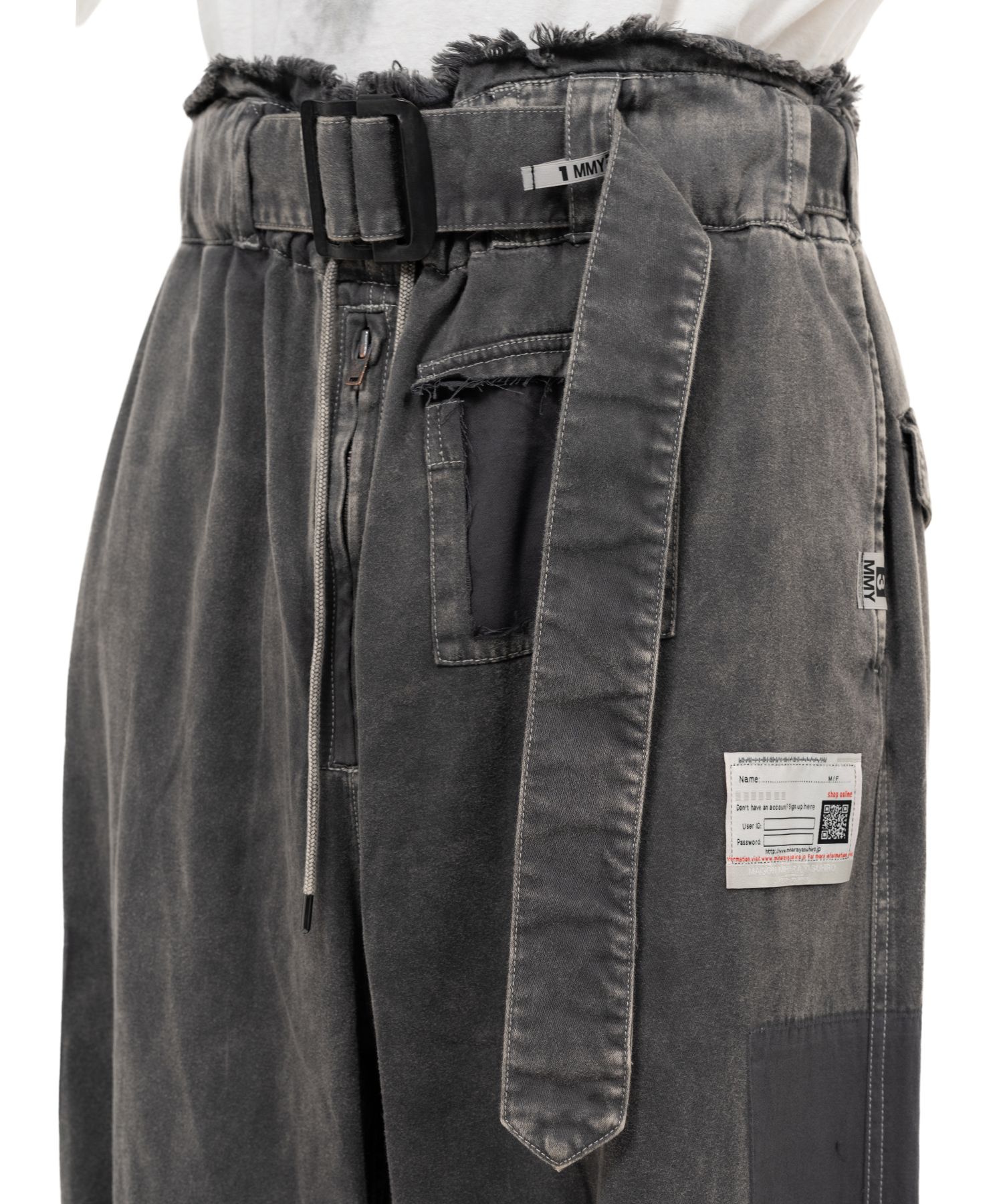 Distressed Flight Pants