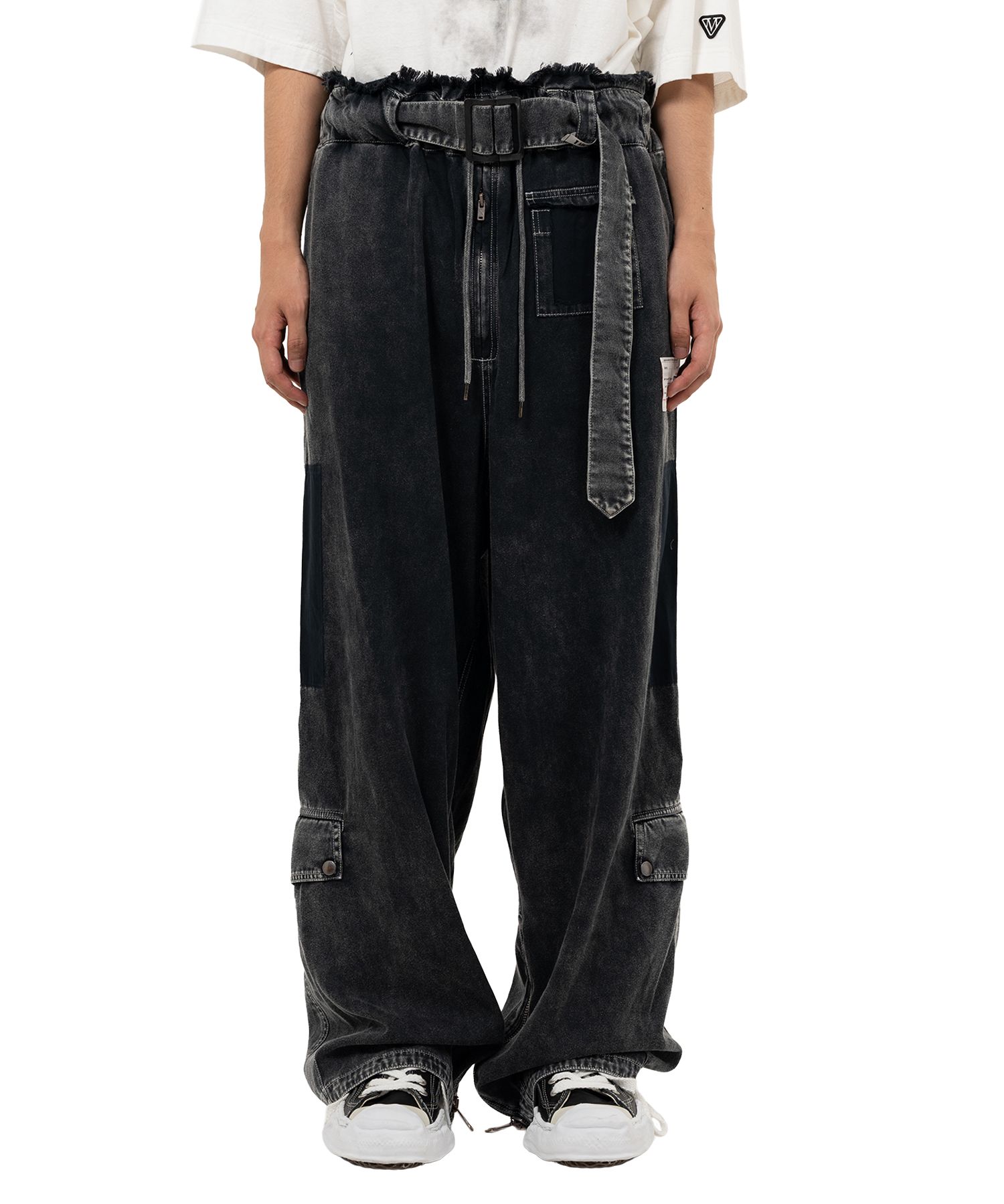 Distressed Flight Pants