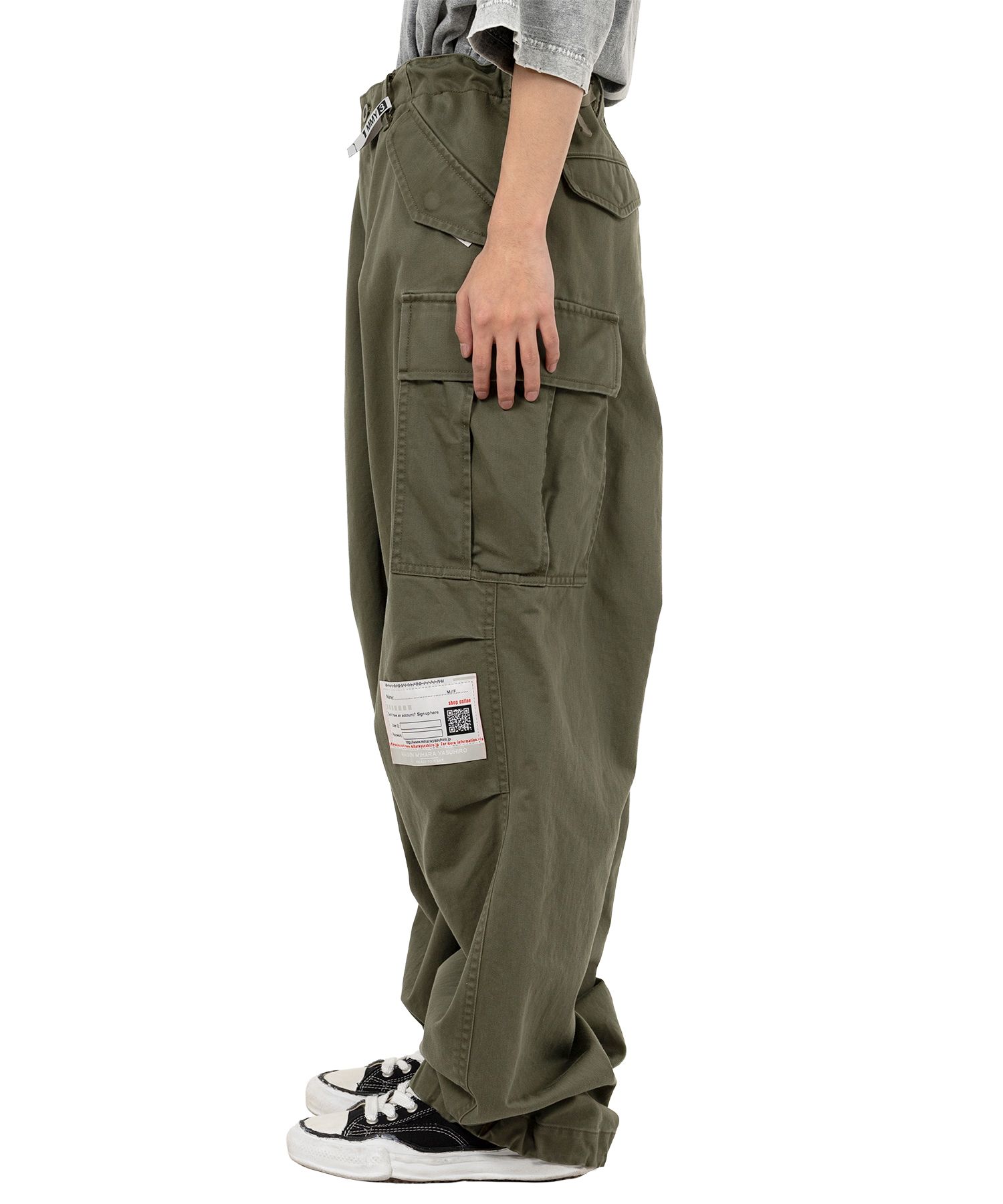 【最最終値下げ】Maison MIHARA YASUHIRO カーゴパンツ Maison MIHARA YASUHIRO ONLINE STORE（メゾンミハラヤスヒロ