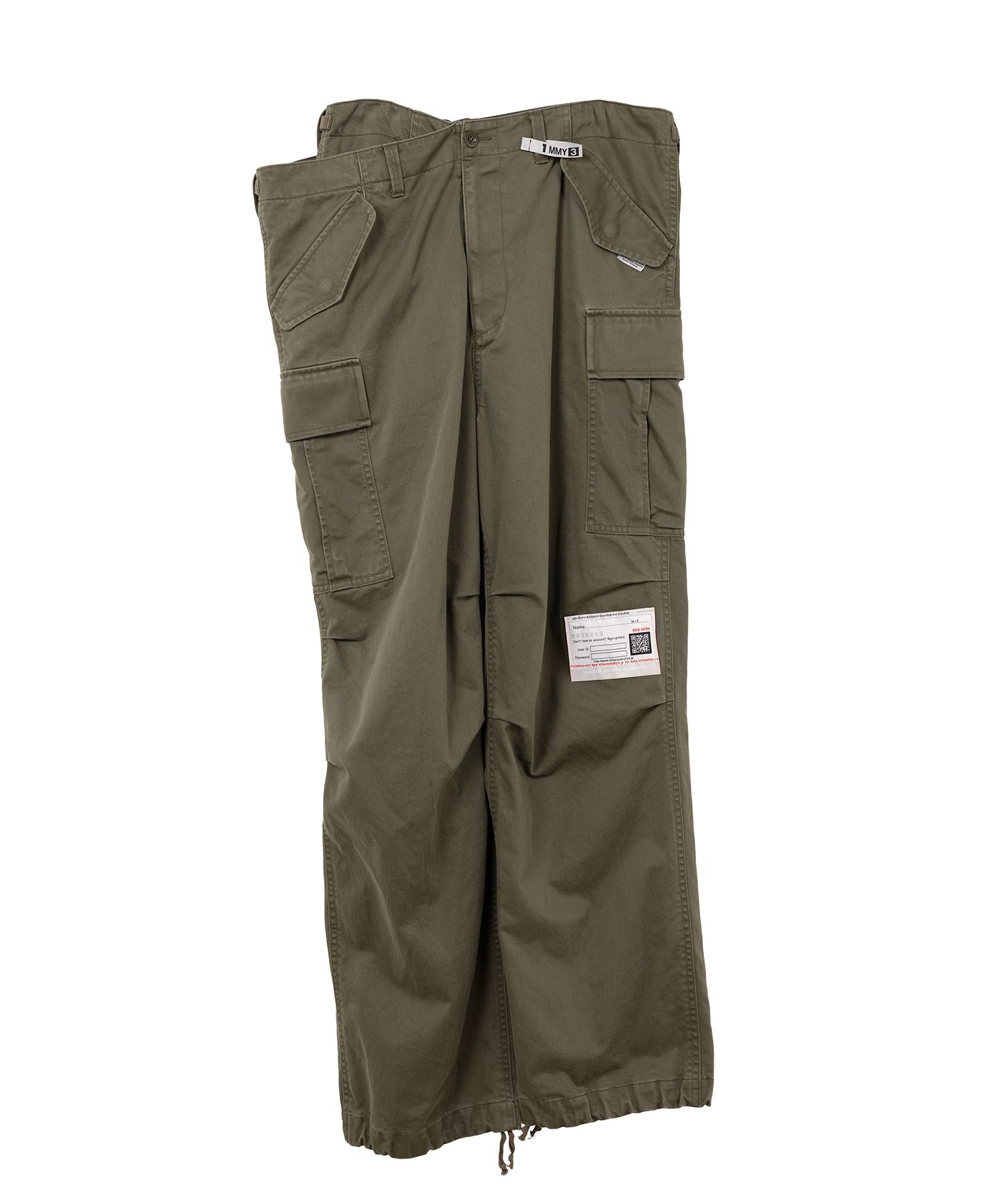 Maison Mihara Yasuhiro Pants カーゴパンツ 44 MIHARA YASUHIRO cargo Pants black 44 Used | eBay