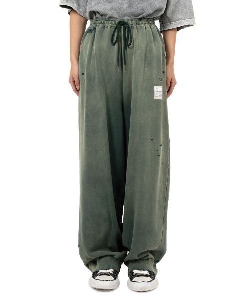 パンツ maison MIHARA YASUHIRO Maison MIHARA YASUHIRO Bleached Pants （Gray） -FASCINATE