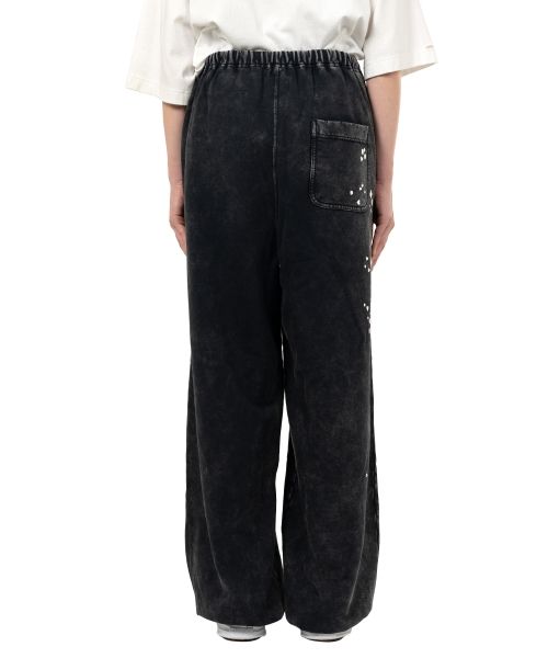 Embellished Bleached Sweat Pants