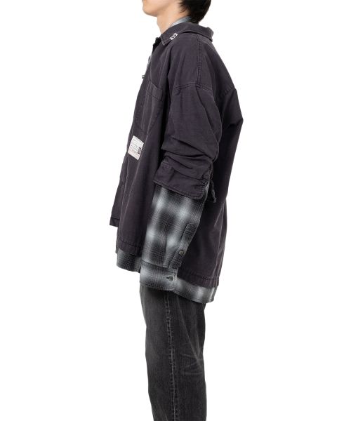 Layered Long Sleeve Shirt