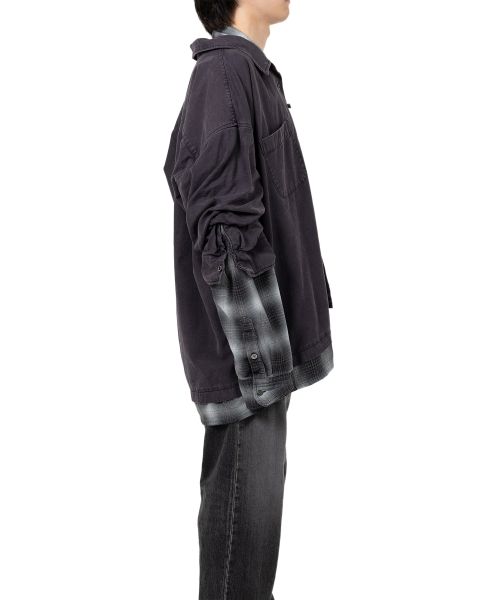 Layered Long Sleeve Shirt