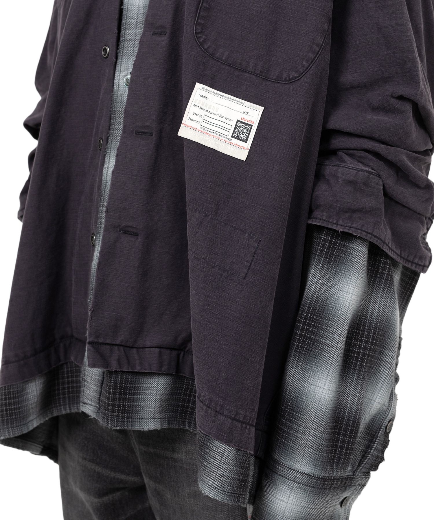 Layered Long Sleeve Shirt