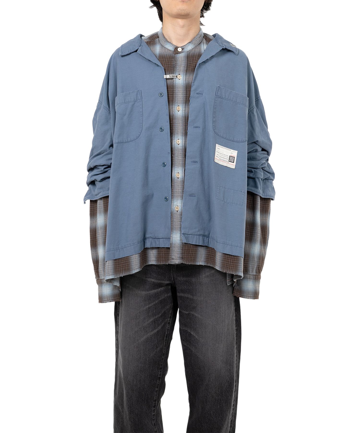 Layered Long Sleeve Shirt