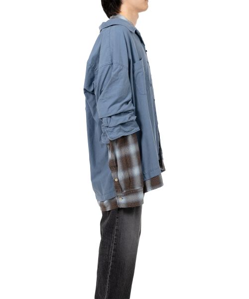 Layered Long Sleeve Shirt