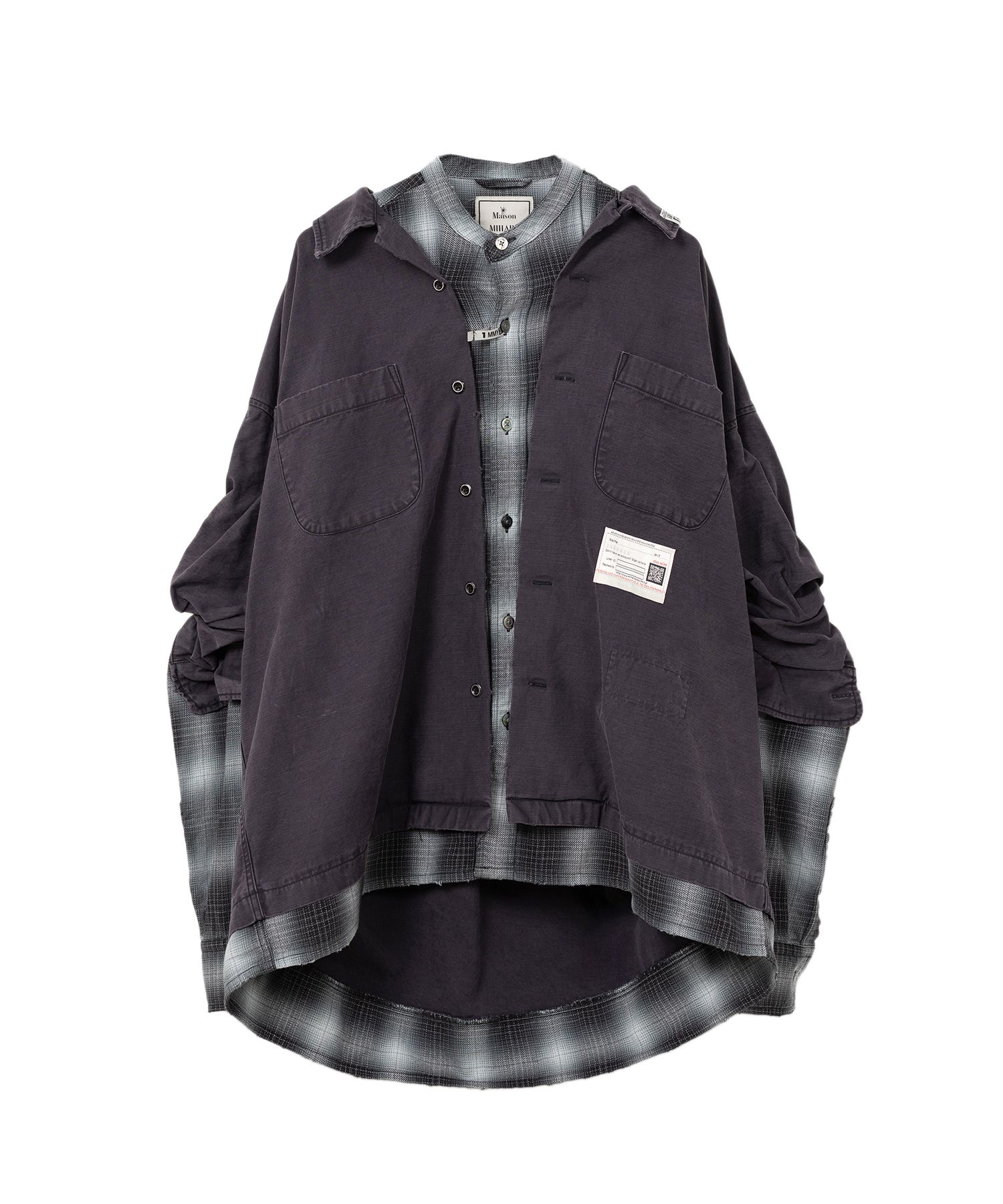 Layered Long Sleeve Shirt