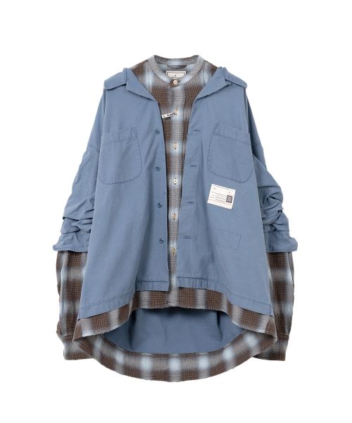 Layered Long Sleeve Shirt