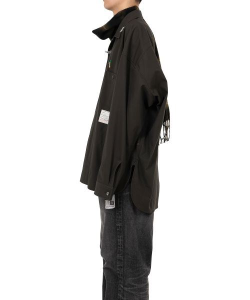 Scarf Combined Shirt