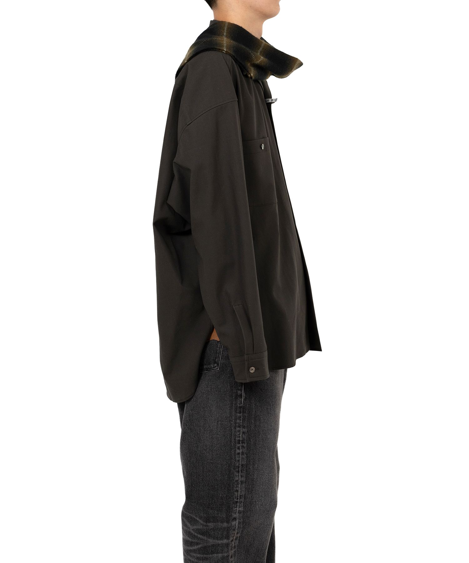 Scarf Combined Shirt