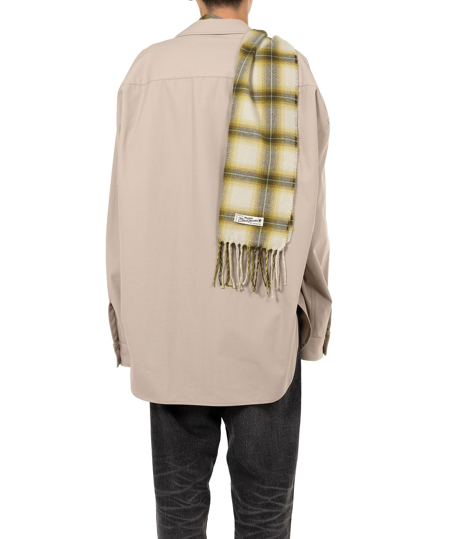 Scarf Combined Shirt